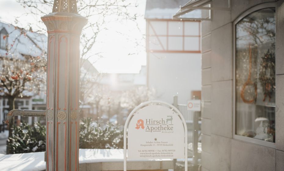 Businessfotos Hirsch Apotheke Birkenfeld - Fotografie & Webdesign Andreas Heu